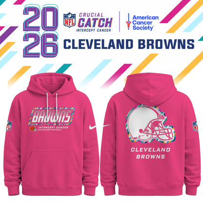 Cleveland Browns 2026 Crucial Catch Limited Hoodie