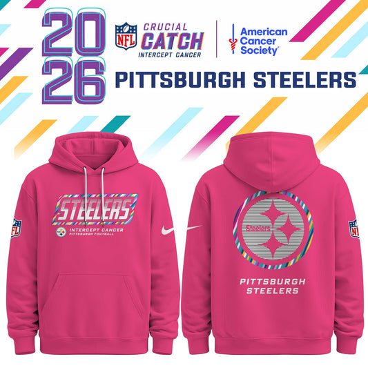 Pittsburgh Steelers 2026 Crucial Catch Limited Hoodie