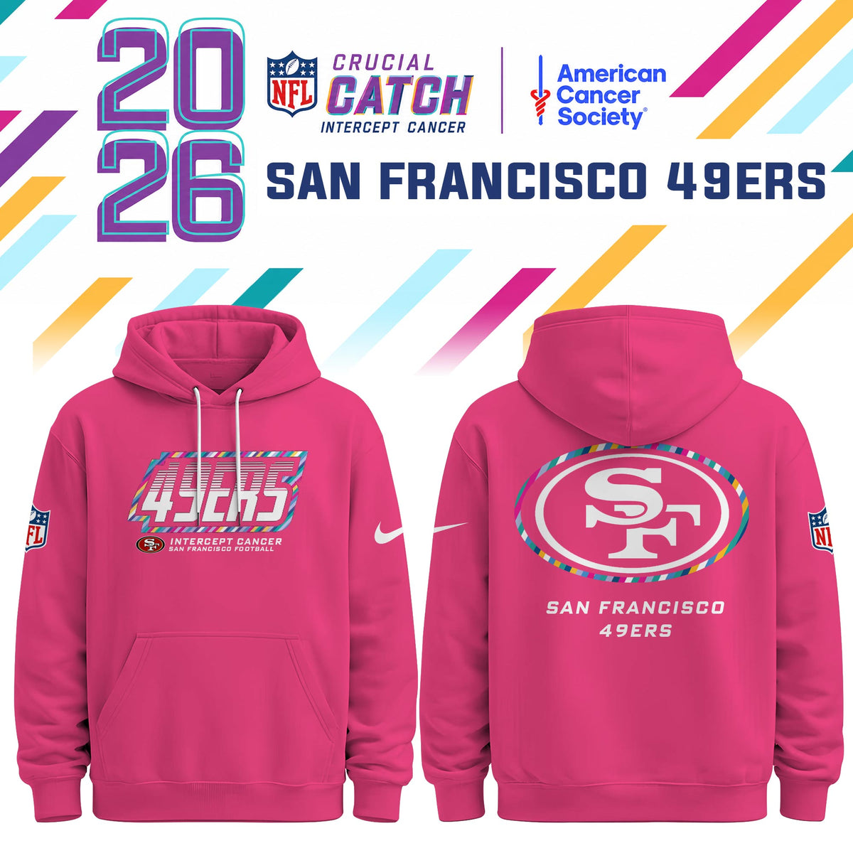 San Francisco 49ers 2026 Crucial Catch Limited Hoodie