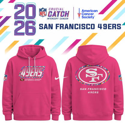 San Francisco 49ers 2026 Crucial Catch Limited Hoodie
