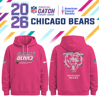 Chicago Bears 2026 Crucial Catch Limited Hoodie
