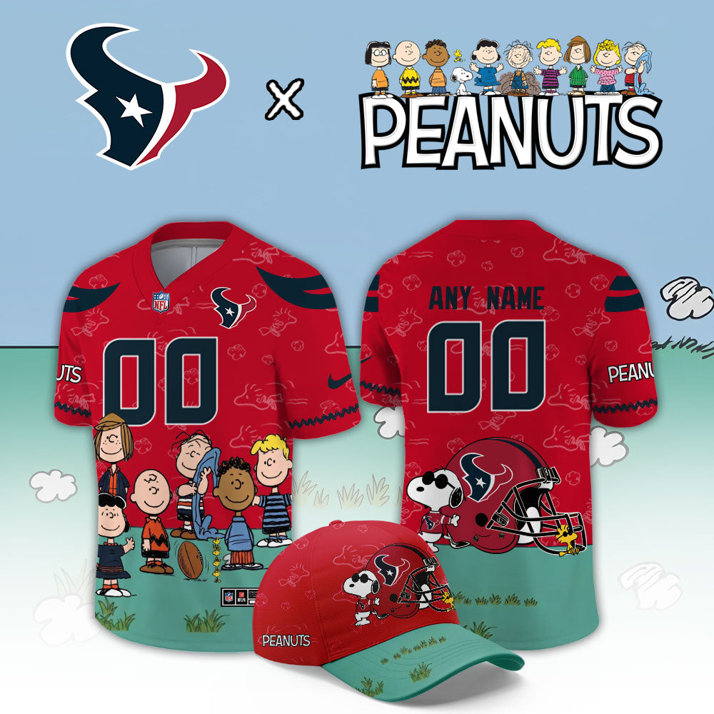 Houston Texans x Peanuts 2026 Limited Football Jersey