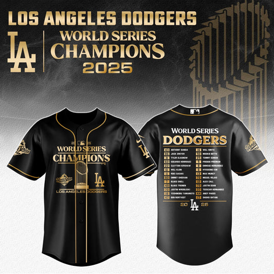 Los Angeles Dodgers x World Series Champion 2025 Jersey Limited Edition
