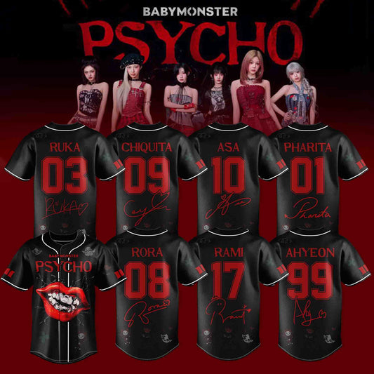 BABYMONSTER : PSYCHO [ WE GO UP] Album 2025 Limited – Jersey