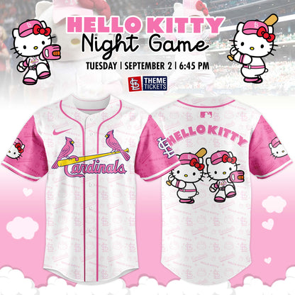 St. Louis Cardinals x Hello Kitty Night Game Limited Edition Jersey