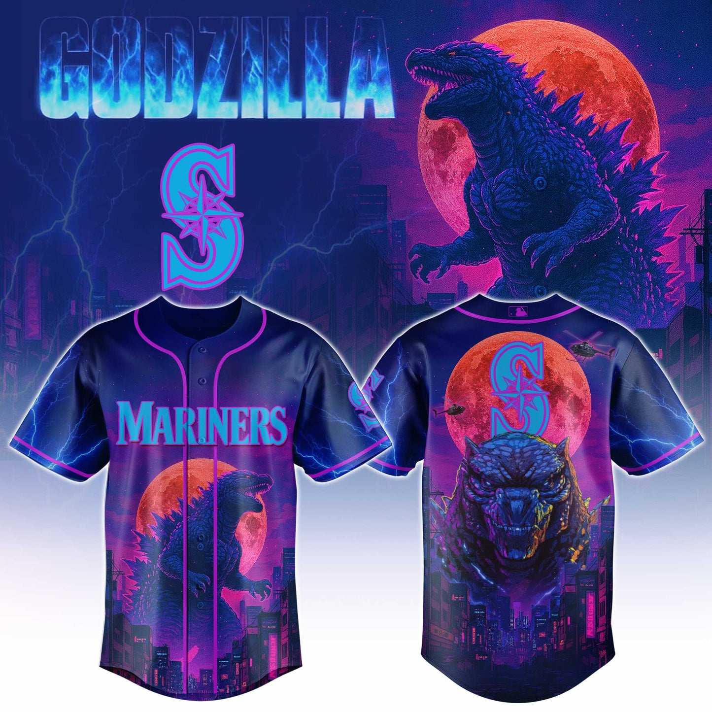 SEA Special Godzilla Limited Edition Jersey