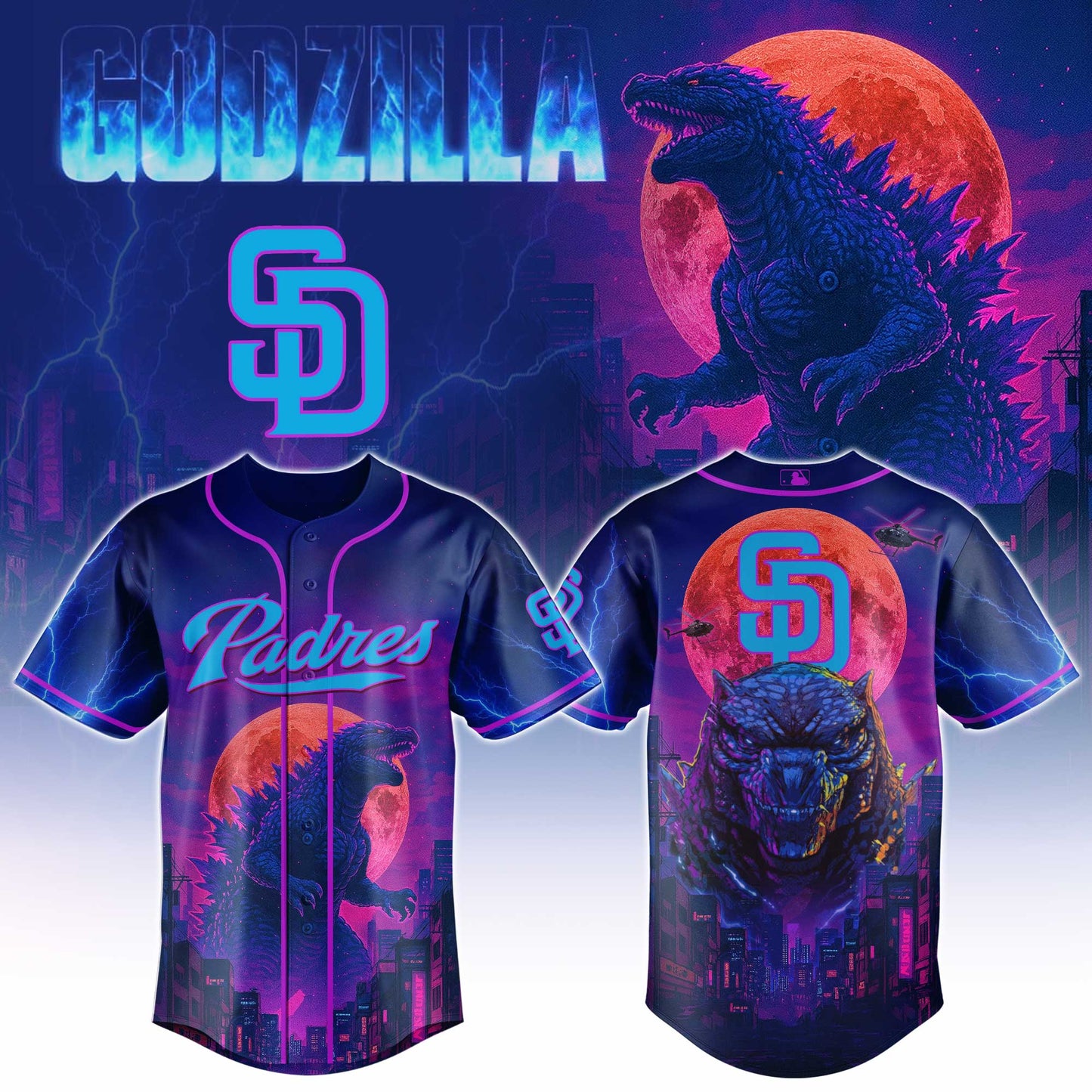 SD Special Godzilla Limited Edition Jersey