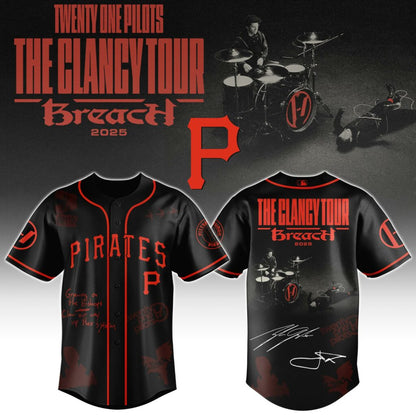 Baseball x Twenty One Pilots The Clancy World Tour� Jersey