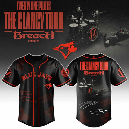 Baseball x Twenty One Pilots The Clancy World Tour� Jersey