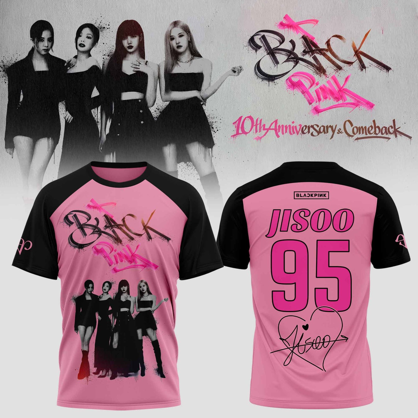 🖤 BLACKPINK – 10th Anniversary & Comeback 🩷 – Jisoo