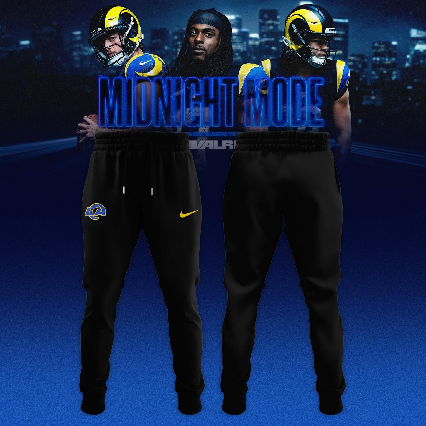 Los Angeles Rams Midnight Blue 2025 Rivalries Special Sweatshirt