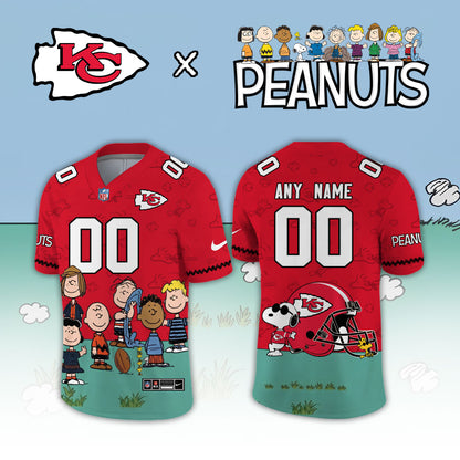 Kansas City Chiefs x Peanuts 2026 Limited Football Jersey