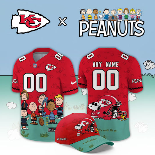 Kansas City Chiefs x Peanuts 2026 Limited Football Jersey