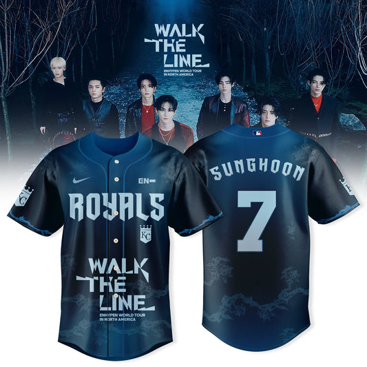 Kansas City Royals x ENHYPEN Walk the Line World Tour