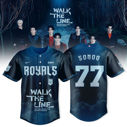 Kansas City Royals x ENHYPEN Walk the Line World Tour