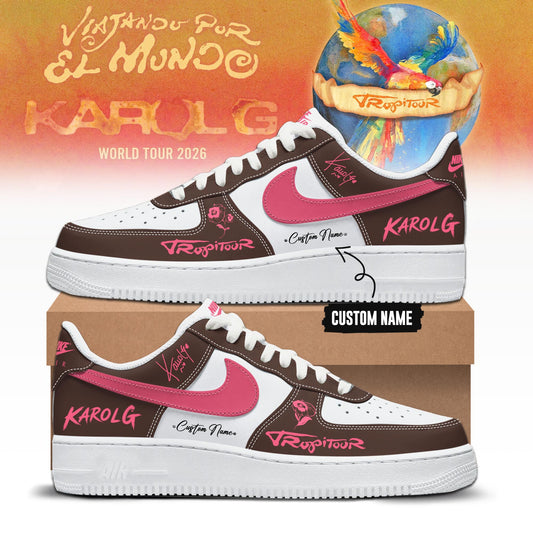 Viajando Por El Mundo Tropitour 2026 Limited Edition AF1 Sneakers