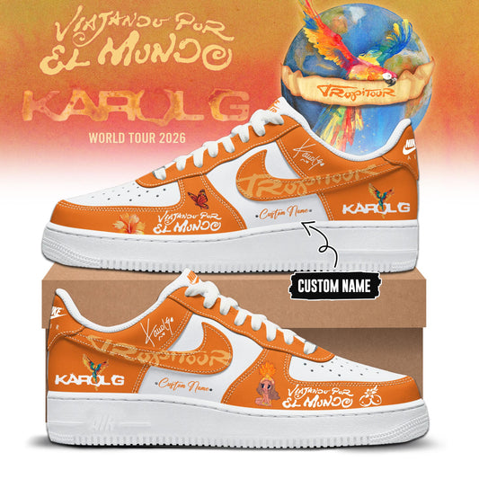 Viajando Por El Mundo Tropitour 2026 Limited Edition AF1 Sneakers