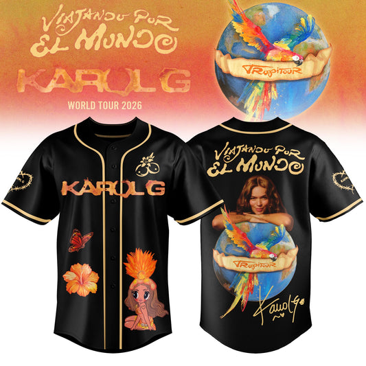 Viajando Por El Mundo Tropitour 2026 Limited Edition Jersey