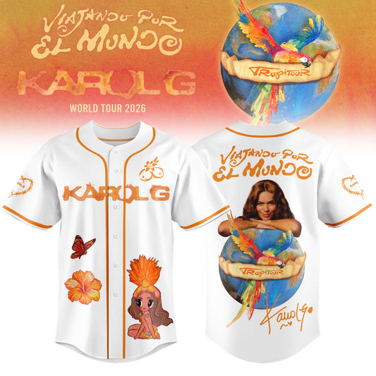 Viajando Por El Mundo Tropitour 2026 Limited Edition Jersey