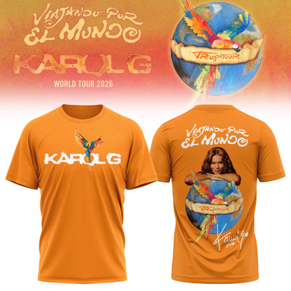 Viajando Por El Mundo Tropitour 2026 Limited Edition T-shirt