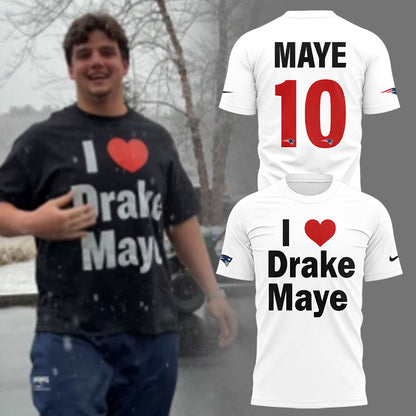 New England Patriots Limited Edition I Love Drake Tshirt