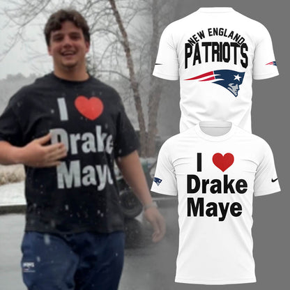 New England Patriots Limited Edition I Love Drake Tshirt