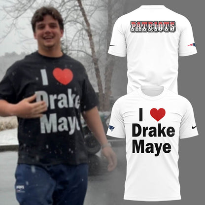 New England Patriots Limited Edition I Love Drake Tshirt