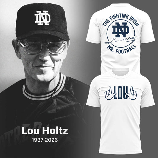 Notre Dame Legacy – Lou Holtz Tribute Shirt