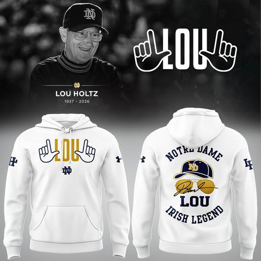 Notre Dame Legacy – Lou Holtz Tribute Hoodie