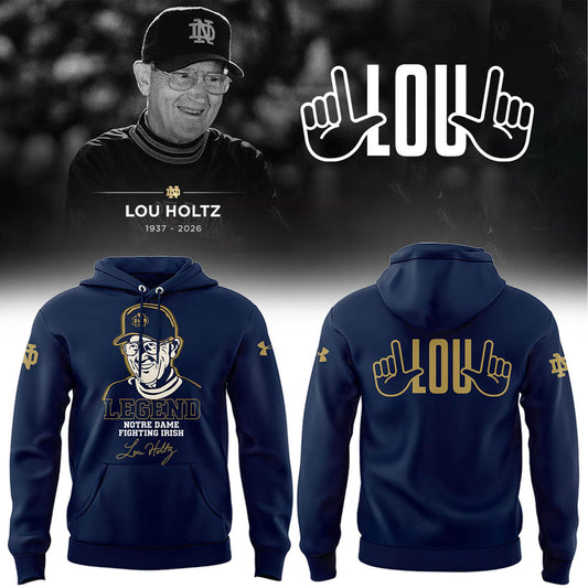 Notre Dame Legacy – Lou Holtz Tribute Hoodie