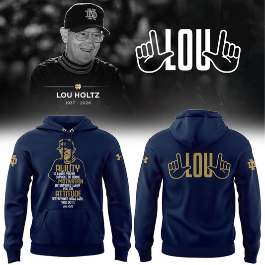 Notre Dame Legacy – Lou Holtz Tribute Hoodie