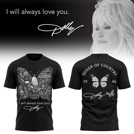 RIP Thank You Dolly - I Will Always Love You Limited Edition Combo T-Shirt