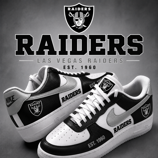 Las Vegas Raiders New Edition AF1 Sneakers