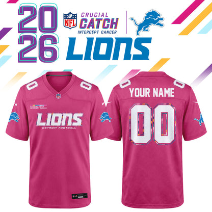 NFL Crucial Catch 2026 Pink Limited Edition Jersey