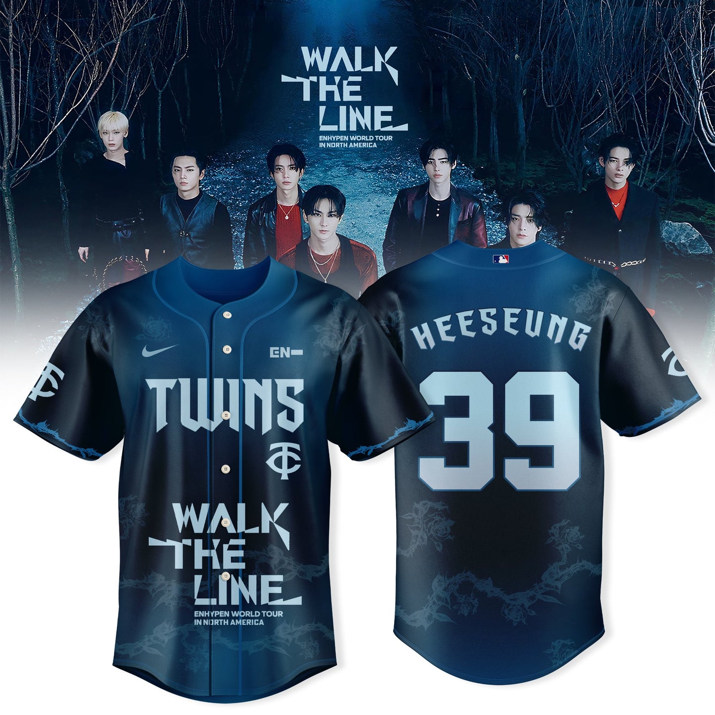 Minnesota Twins x ENHYPEN Walk the Line World Tour
