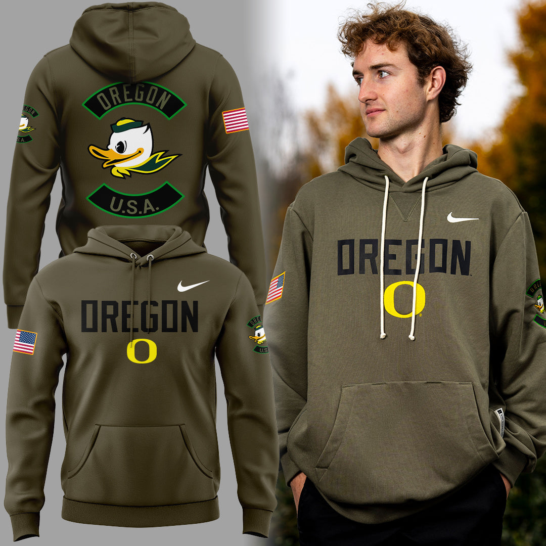 Limited Edition Oregon Military Appreciation Hoodie