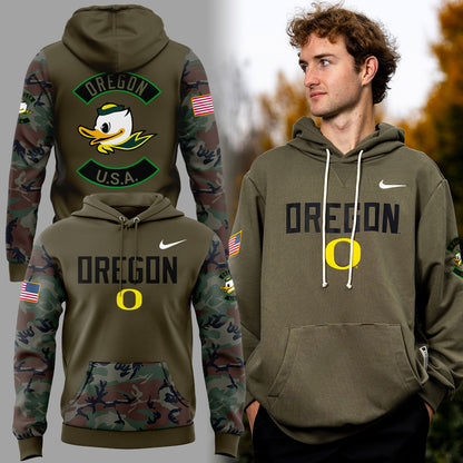 Limited Edition Oregon Military Appreciation Hoodie