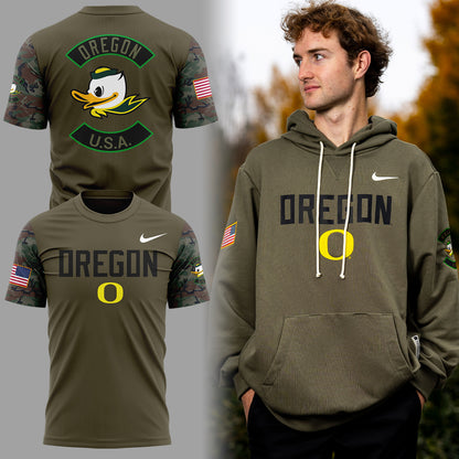 Limited Edition Oregon Military Appreciation TShirt