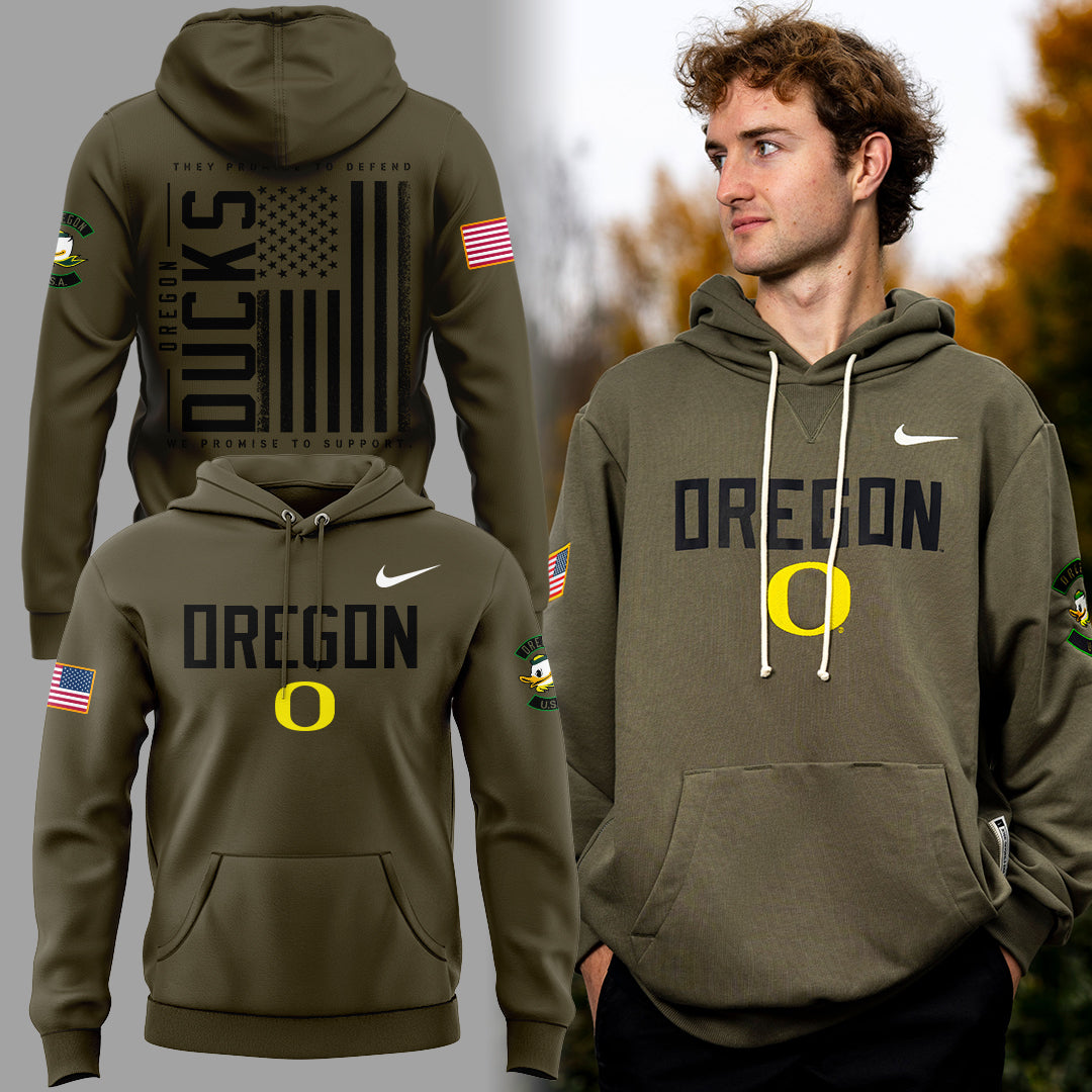 Limited Edition Oregon Military Appreciation Hoodie