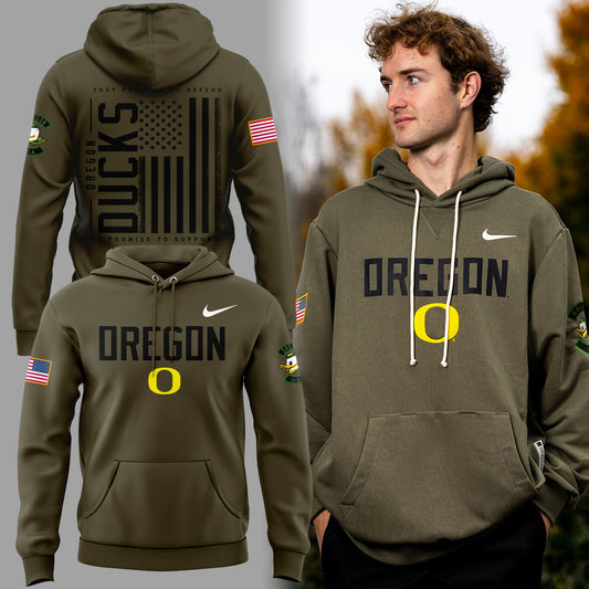 Limited Edition Oregon Military Appreciation Hoodie