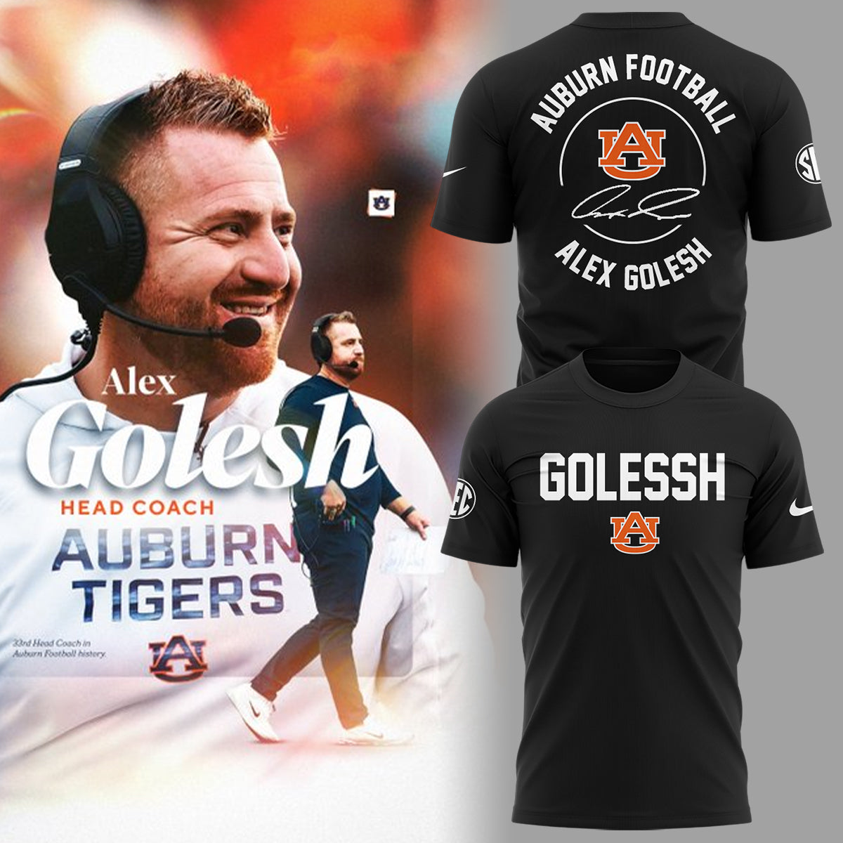 Limited Edition Golesh HEAD COACH Tshirt