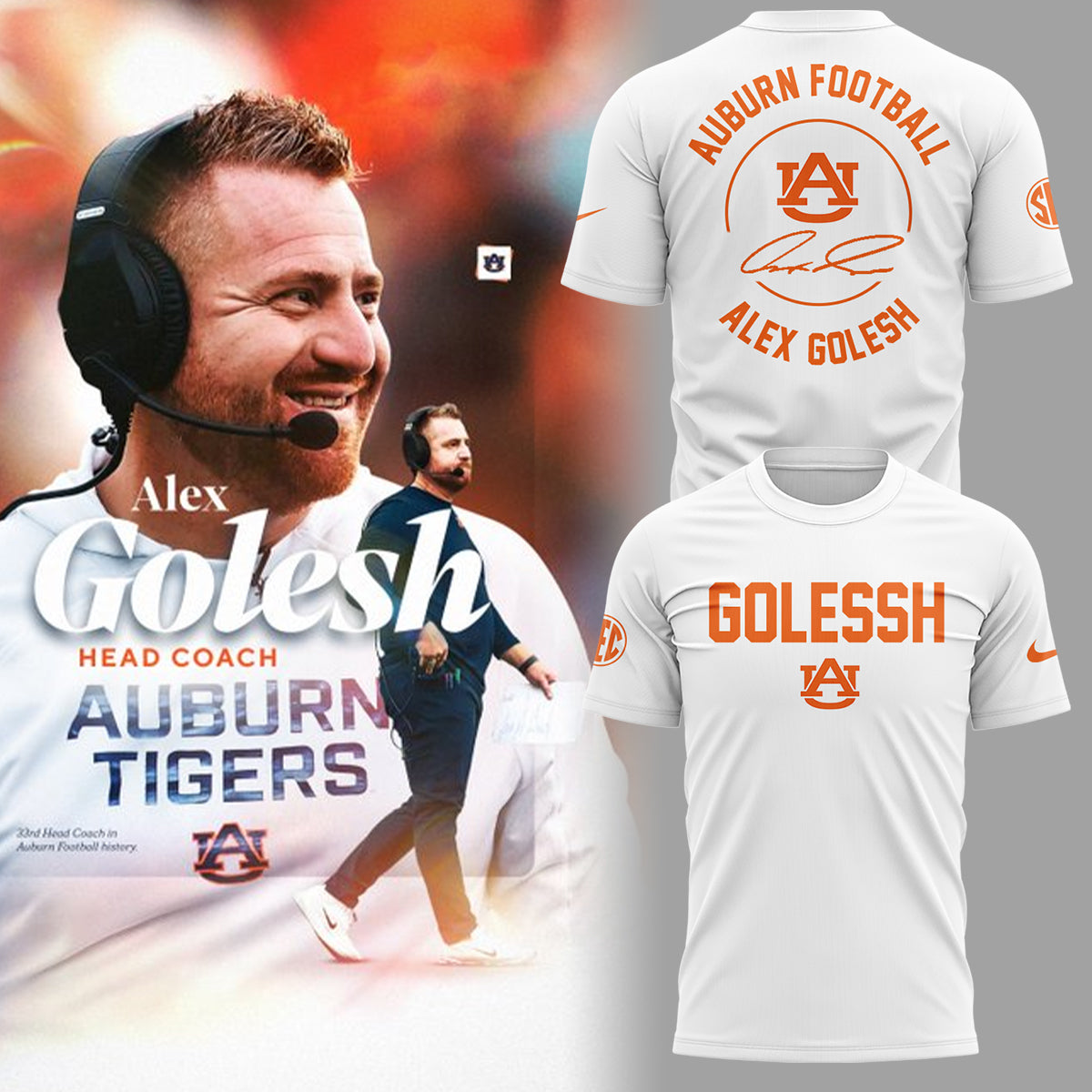 Limited Edition Golesh HEAD COACH Tshirt