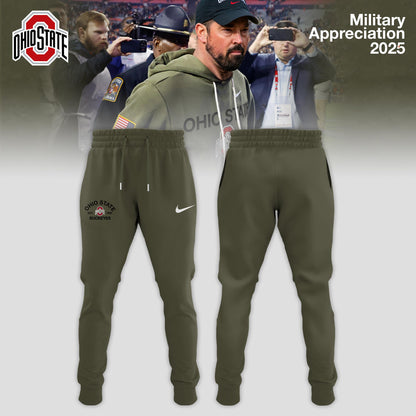 Ohio State Buckeyes 2025 Military Appreciation Limited Edition Hoodie