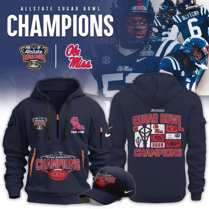 Ole Miss Rebels 2026 AllState Sugar Bowl Champions Limited New Hoodie