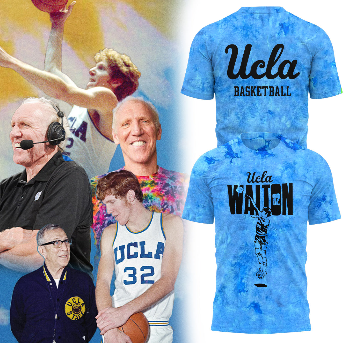 UCLA honors the late Bill Walton limited edition Shirt