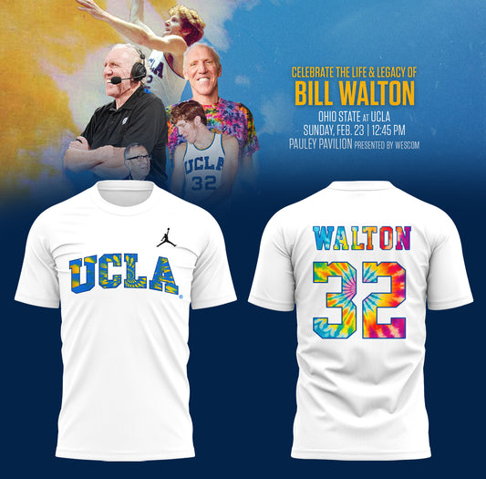UCLA honors the late Bill Walton limited edition Shirt