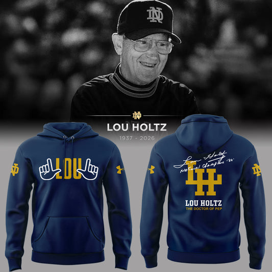 Notre Dame Legacy – Lou Holtz Tribute Hoodie