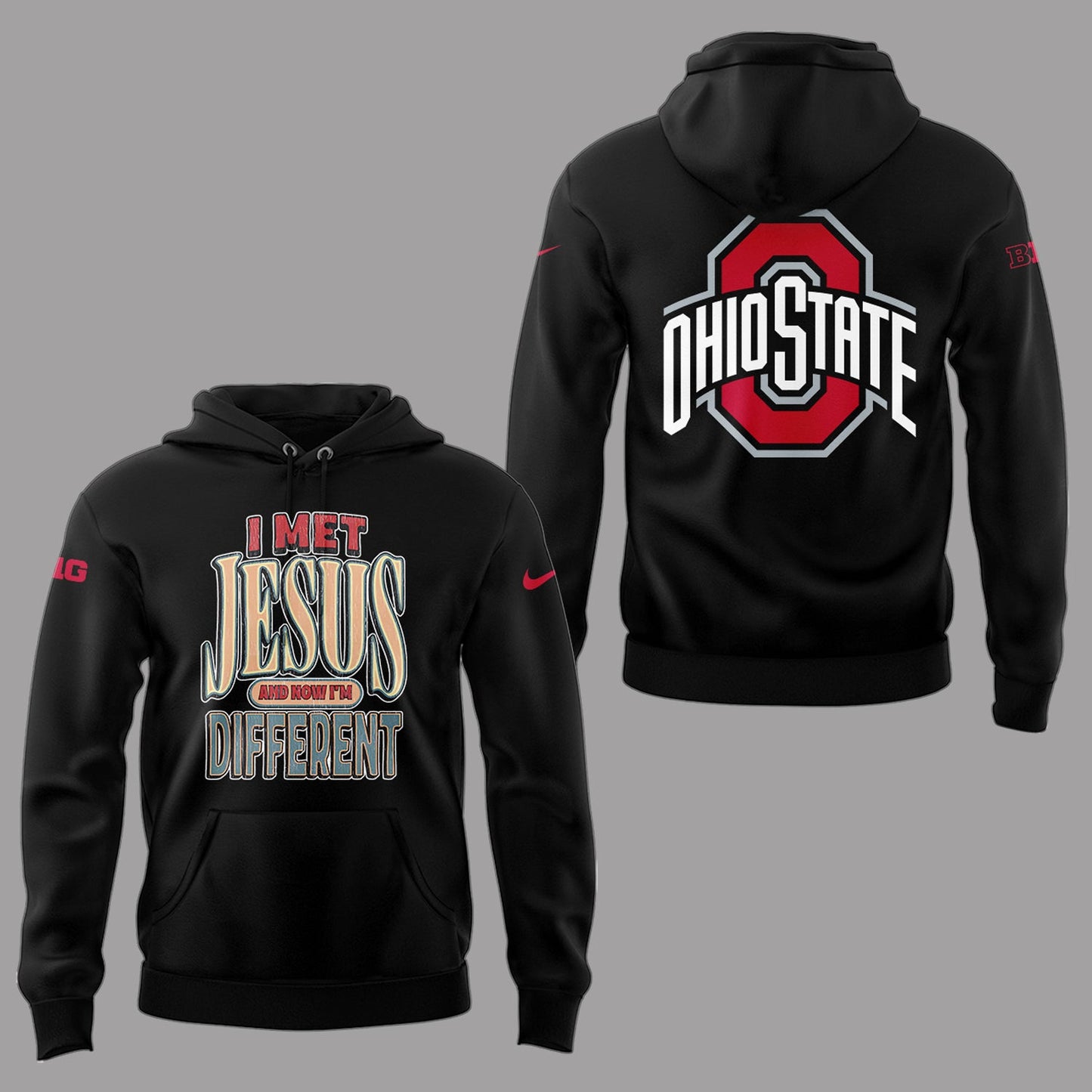 Back at Ohio State, J.T. Tuimoloau makes a statement in the ‘I MET JESUS AND NOW I’M DIFFERENT’ Hoodie