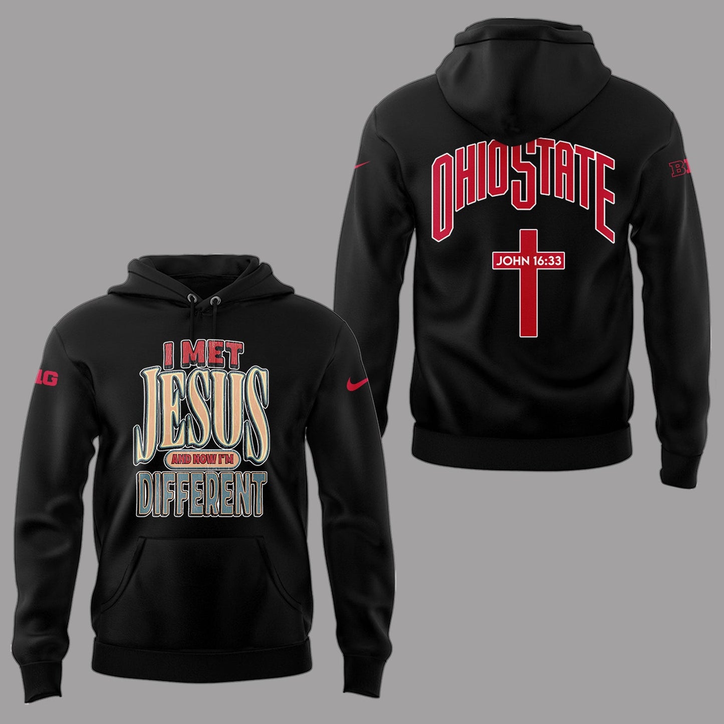 Back at Ohio State, J.T. Tuimoloau makes a statement in the ‘I MET JESUS AND NOW I’M DIFFERENT’ Hoodie