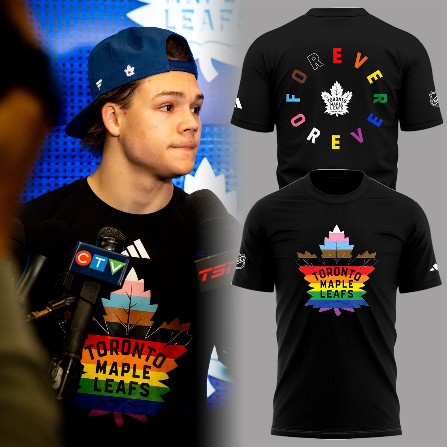Toronto Maple Leafs Limited Pride Night TShirt